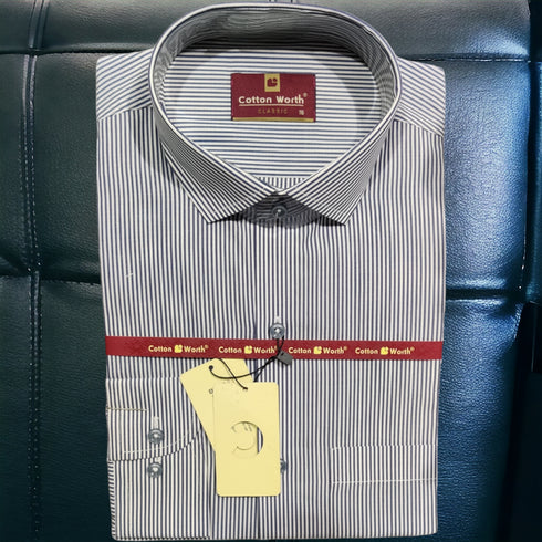 Stripe Premium Formal Shirt